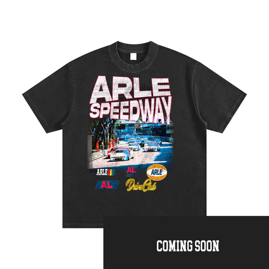 AS Drive Club A Vintage Washed Frayed T-Shirt